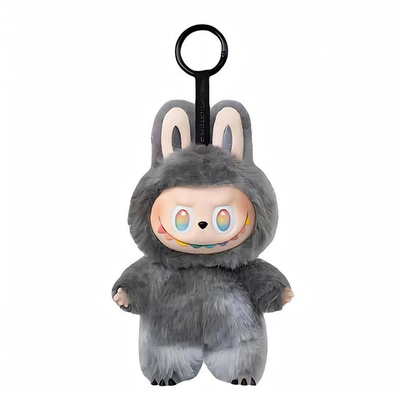 Labubu Plüschtier Puppe schwarz - Bild 2