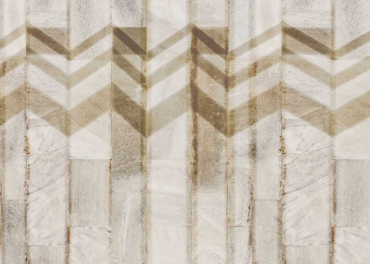 Armani Casa Tapete Kensington in Beige und Braun mit geometrischem Abstract-Design - Bild 1