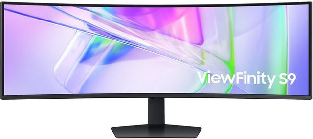 Samsung ViewFinity S9 Curved Monitor 49 Zoll DQHD VA Display 5120 x 1440 Pixel Schwarz - Bild 1