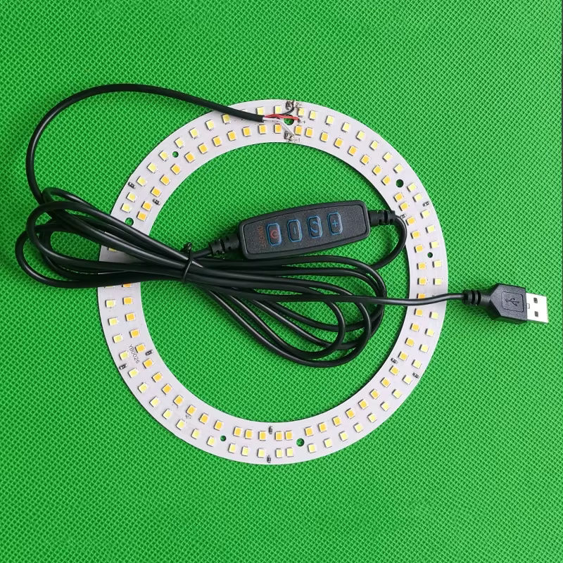 MERRYLE USB LED-Dimmer mit Fernbedienung und Schalter, 5V DC, 1,5m Kabel, Schwarz, für CCT LED-Beleuchtung (2-Pin/3-Pin) - Bild 4