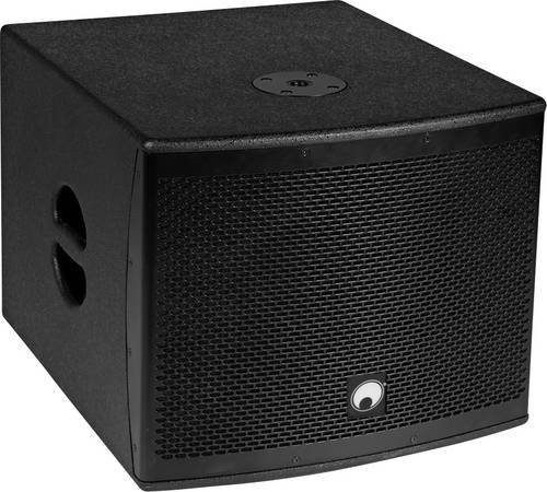 Omnitronic Molly-12A Aktiver PA Subwoofer mit Bluetooth in Schwarz mit 700 W - Bild 1