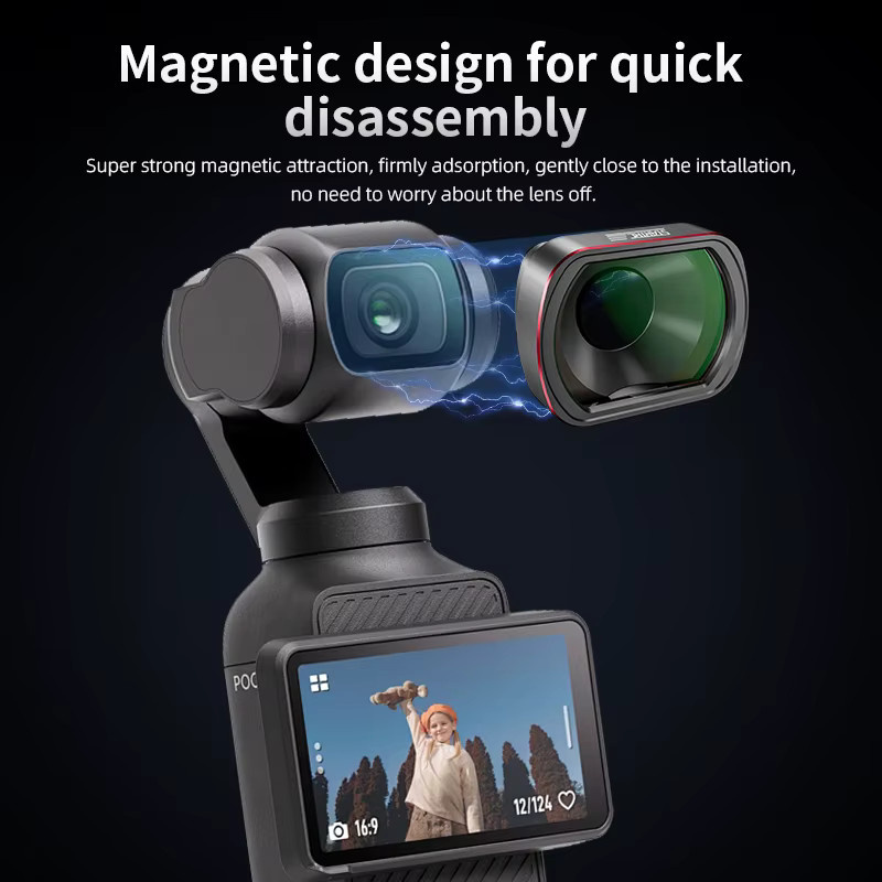 STARTRC PHOTO 10X Makrofilter in Schwarz für DJI OSMO Pocket 3 und DJI OSMO Pocket 4 Kameraobjektiv Zubehör - Bild 4