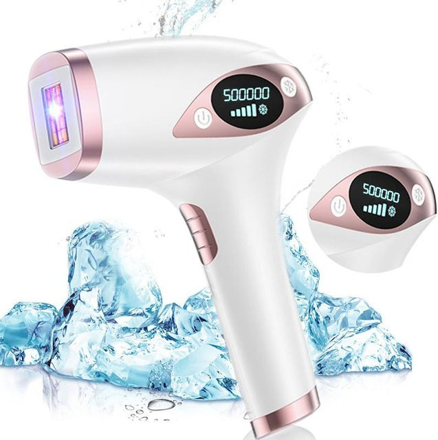 Melsya IPL-Laser-Haarentfernungsgerät mit Eiskühlung, White, Damen - Bild 1