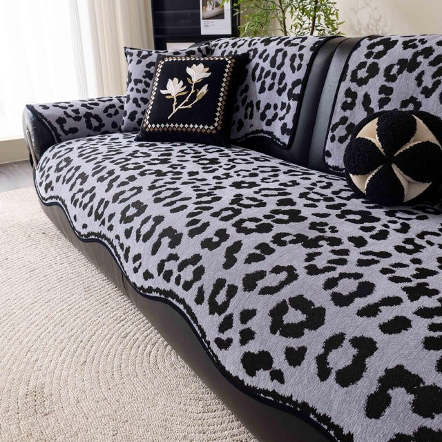 BC-Warm Home Chenille Sofaüberwurf rutschfest und waschbar, B/B: 110 x 180 cm - Bild 1
