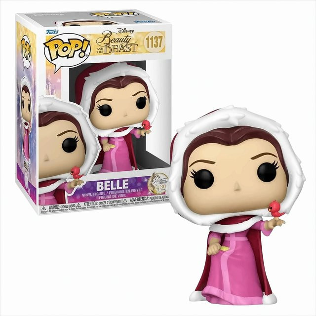 Funko Disney Beauty and the Beast Winter Belle, Prinzessin, Einzelfigur - Bild 1