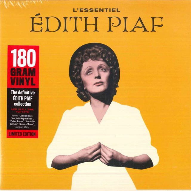 Edith Piaf - L'Essentiel LP Schallplatte von French Connection, Pop, Weiß - Bild 1