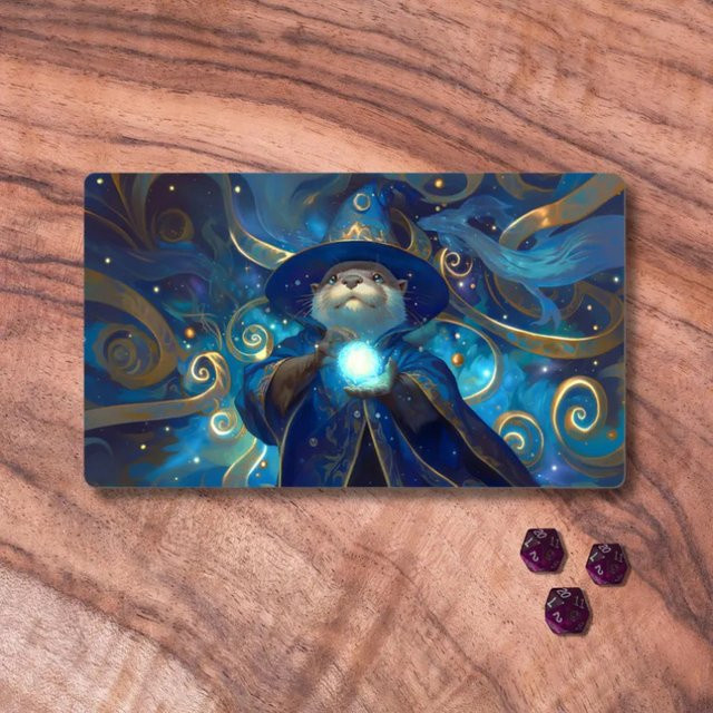 VIKAMA Magic: The Gathering Spielmatte, Otter Wizard, Zubehör - Bild 1