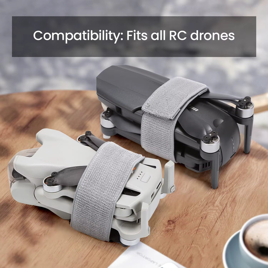 DJI Propellerhalter-Gurt Zubehör für Air 3, Mini 3 und Mini 4 Pro in Grau - Bild 2