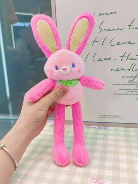 Yiran Health & Beauty Kaninchenpuppe, Plüschtierpuppe, 30cm, ab 14 Jahre - Bild 1