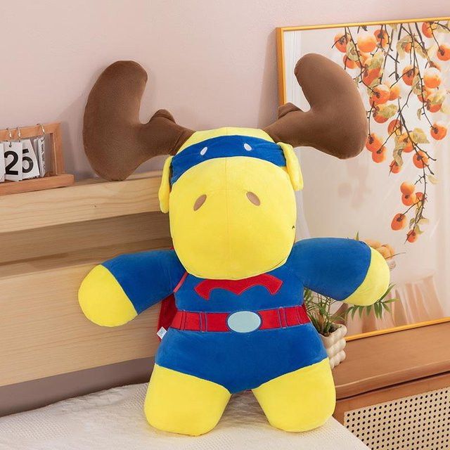 Yiran toy Super Elch Puppe, Plüschtier, Jackie Chans Abenteuer, 60cm, ab 14 Jahre - Bild 1