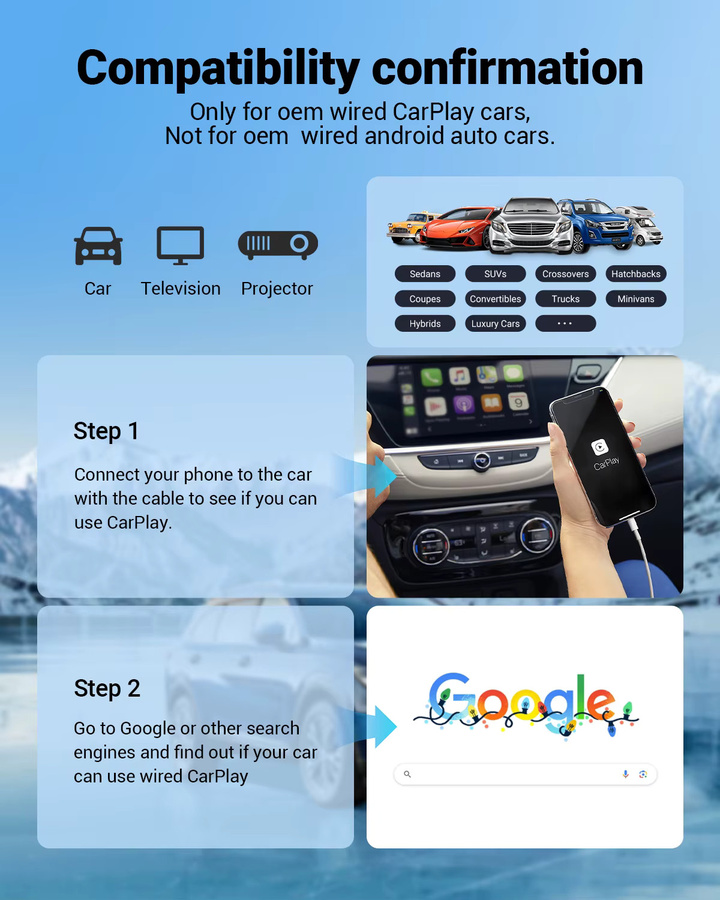 OTTOCAST P3 OttoAibox Wireless Android Auto und CarPlay Smart TV Box mit Wi-Fi und Bluetooth in Schwarz - Bild 5