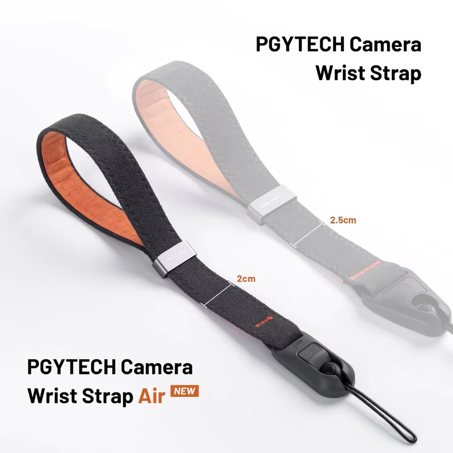 PGYTECH Kamera-Handschlaufe Air Upgrade in Grau mit verstellbarem Schnellverschluss für Sony Nikon Canon und GoPro - Bild 5