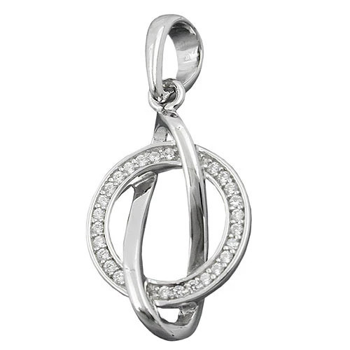 Colfem Anhänger 925 Silber, Zirkonia, Unisex - Bild 1