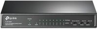 TP-Link TL-SF1009P Unmanaged Netzwerk Switch mit 8 PoE+ Ports und 1 Port 10/100 Mbit/s in Schwarz - Bild 1