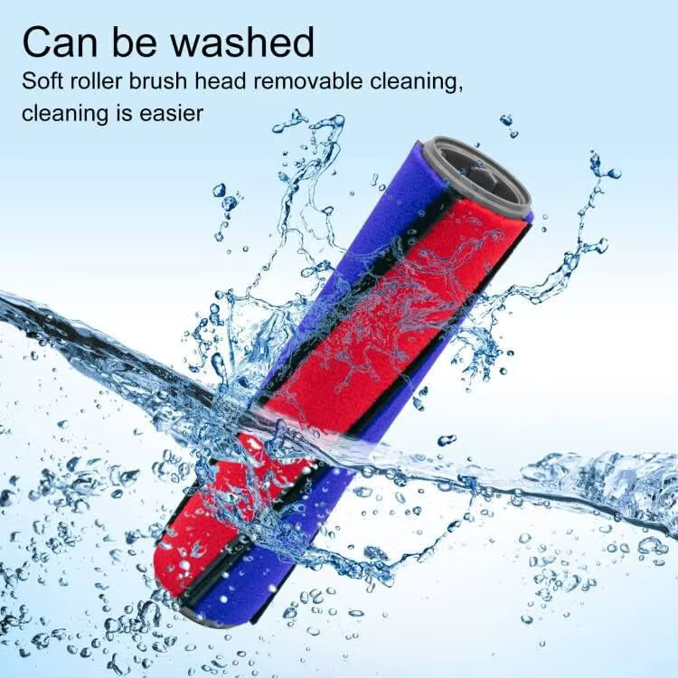 Dyson Ersatz-Bürstenkopf für Cordless Stick Staubsauger V7 V8 V10 V11 V15 in Grau und Multicolour für Hartböden - Bild 2