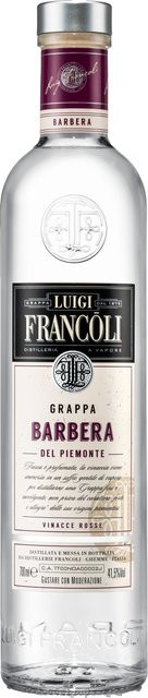 Luigi Francoli Grappa Barbera del Piemont, Italien, 41,5% Vol., 0,7 l - Bild 1