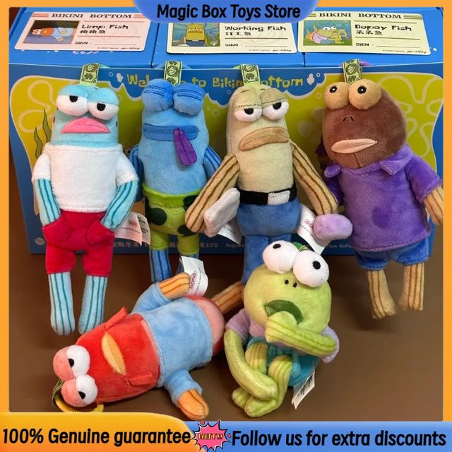 POPMART Bikini Bottom Buddies Blind Box, Puppen, Schlüsselanhänger - Bild 1