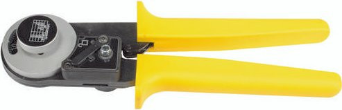 HARTING Crimpzange in Gelb, Artikelnummer 09 46 800 0000 09468000000 - Bild 1