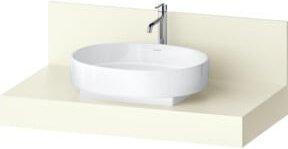 Duravit Konsole Balcoon in Elfenbein, B/T/H: 100 x 55 x 37 cm - Bild 1