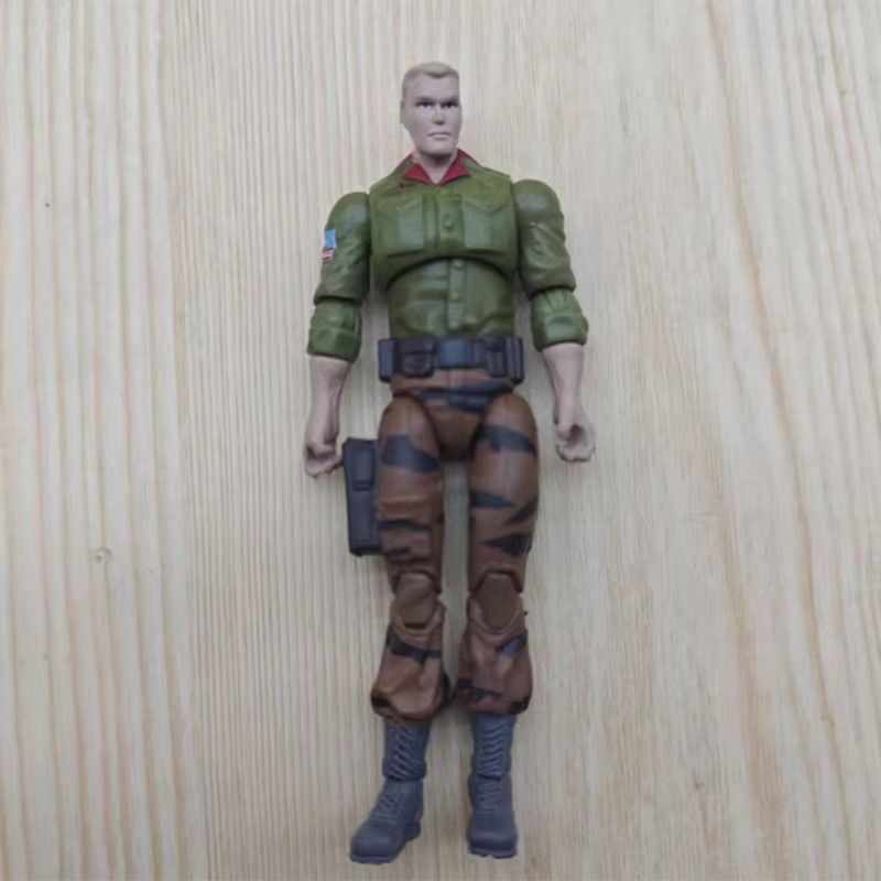 HOBBIESIR Soldaten-Truppenmodell im Maßstab 1:18 in Camouflage für 3,75 Zoll bewegliche Puppenmodelle - Bild 2