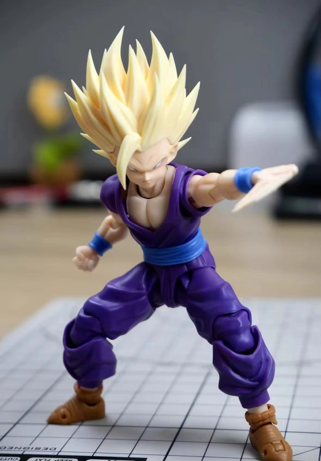 Bandai Dragon Ball Z Gohan Haarfigur Zubehör, Kopfskulptur-Set - Bild 3