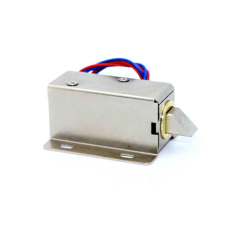 LUCKING DOOR Elektronisches Türschloss 12V 0,4A Magnetverschluss für Zugangskontrolle in Silber - Bild 2