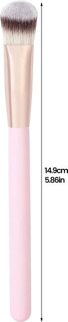 CNKESS Augenkontur-Concealer-Pinsel, dreieckiger Foundation-Pinsel, Unisex - Bild 1