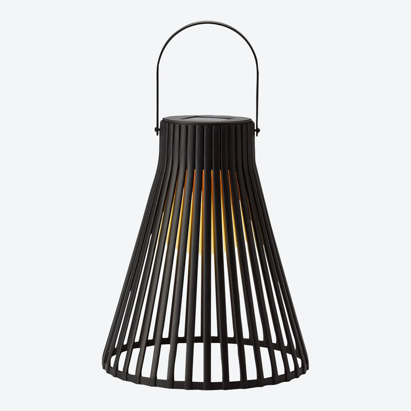 NKD Solar-LED-Lampe für den Außenbereich in Schwarz mit modernem Design, Durchmesser: 20 cm - Bild 2