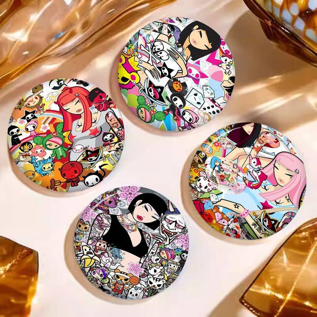 Tokidoki Anstecker, Messing, Bunt, Unisex - Bild 1