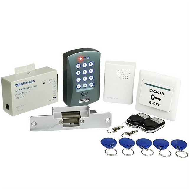 Ferngesteuertes RFID-Türzugangskontrollsystem mit elektrischem Türöffnerschloss und Türklingel - Bild 1