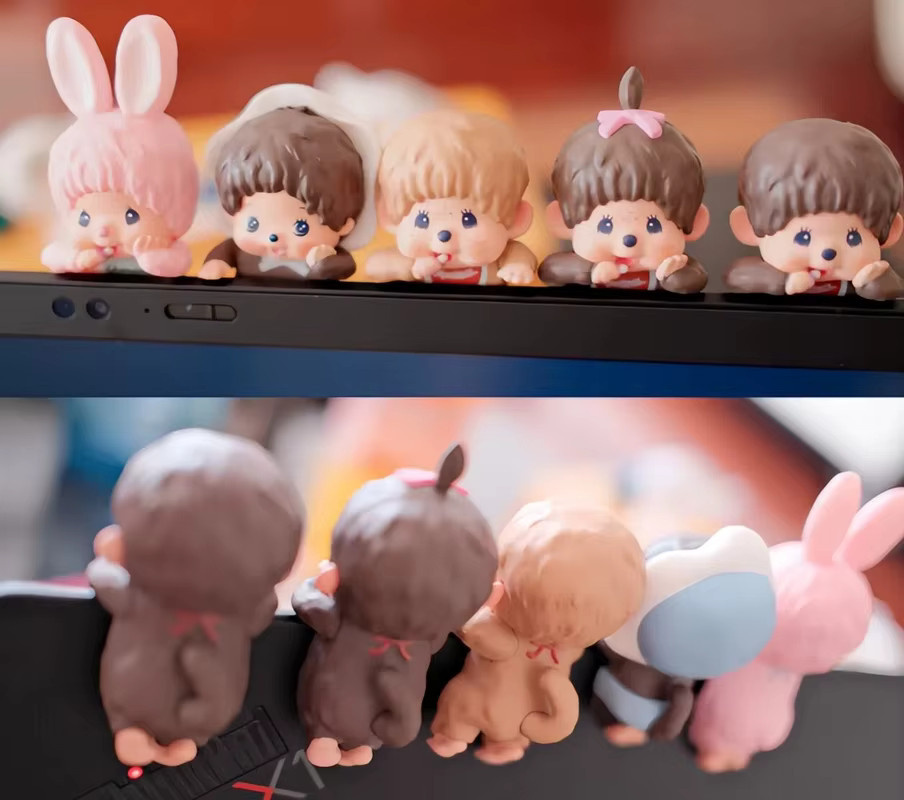 Bandai Mengqiqi Anime-Figur, Einzelfigur, Liegende Pose, Blind Box - Bild 2