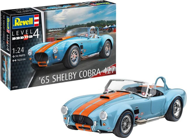 Revell Shelby Cobra, Automodell Bausatz, 1:24, ab 12 Jahre - Bild 1