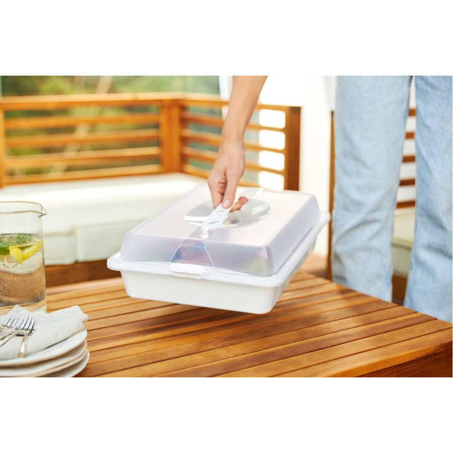 Rotho Partybutler Cool & Fresh Weiß B/H/L: 29,5 x 11 x 43,5 cm - Bild 2