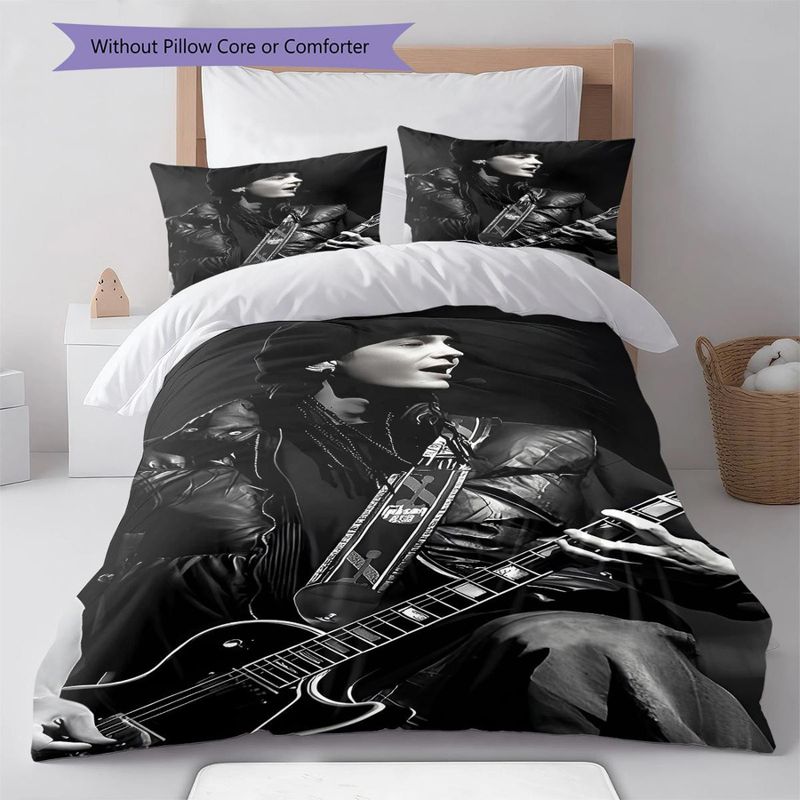 Tokio Hotel Tom Kaulitz Bettwäsche Set mit Motiv, 1 Bettbezug und 2 Kissenbezüge, B/H: 155 x 200 cm - Bild 1