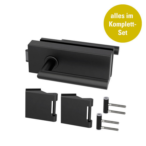NOVADOORS Glasdrehtür-Set Nova GST 683, Farbe: Grün, B/H: 83,4 x 197,2 cm - Bild 1