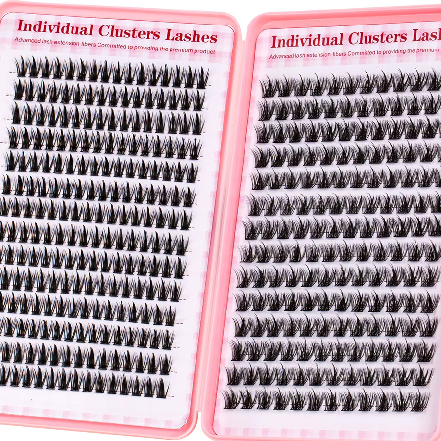 ISEEN Wispy Wimpernbüschel Einzelwimpern, Unisex - Bild 4