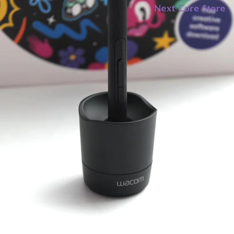 Wacom Stiftständerhalter für Zeichentabletts in Schwarz, passend für Intuos und Pro Pen 2, 3D, Slim sowie KP-501E, LP-190, LP-1100 und DTC-133 - Bild 3