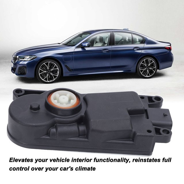 YOSOO Automatischer oberer Kühlergrill mit aktivem Luftklappenantrieb in Schwarz für BMW 5er G30 G31 2017 bis 2020 - Bild 1