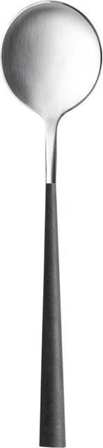 Costa Nova Salatlöffel Mito aus Edelstahl in Schwarz, 2er Pack, Länge: 26,5 cm - Bild 1