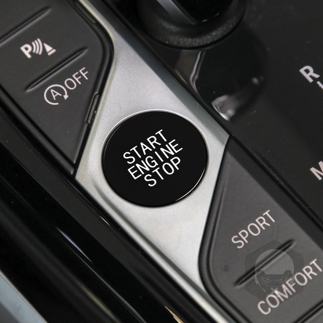 Auto Motor Start Stop Schalter Zündknopf Ersatz für BMW 3er G20, X3 G05, X4 G06, X5 G07, M4 G14, Z4 G29 und X1 F40, F44 - Bild 1