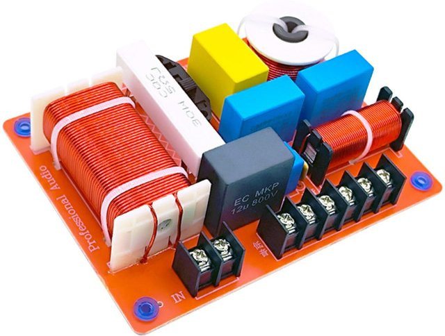 Three Body Upgrades 500W Power Sound Frequenzweiche in Multicolour für professionelle Audiophile mit einstellbaren hohen, mittleren und tiefen Frequenzen - Bild 1