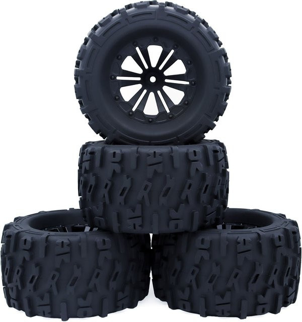 ZD Racing Monster LKW Räder Reifen, 4-teiliges Set, 1/10 RC Auto Buggy - Bild 1