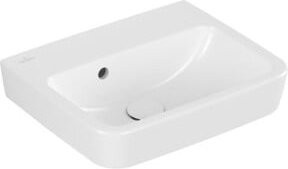 Villeroy & Boch Handwaschbecken O.Novo in Weiß, rechteckig, Wandmontage, mit Überlauf, B: 45 cm, T: 37 cm - Bild 1