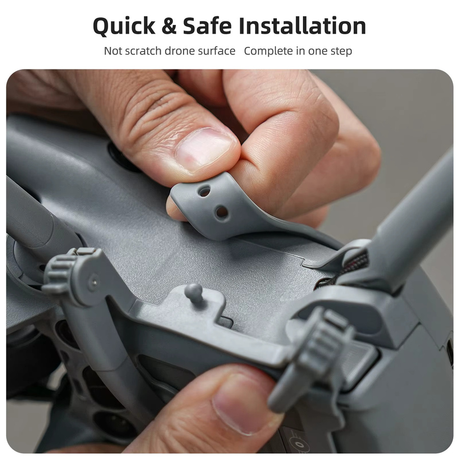 DJI Mini 5 Pro Faltbares und erweiterbares Fahrwerksbein in Grau mit 30 mm Spaltstativ-Trainingsset - Bild 3