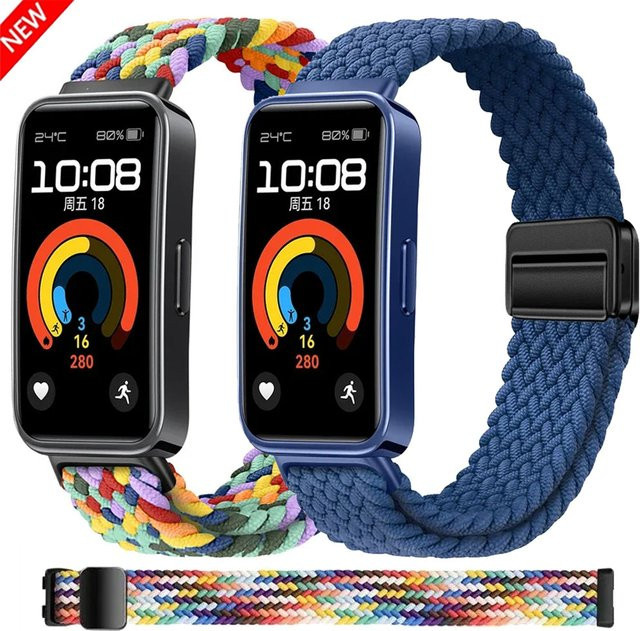 Huawei Uhrenarmband Nylon, magnetisch, multicolor, Unisex - Bild 1