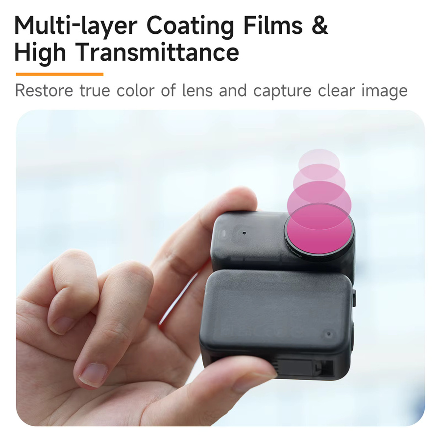 DJI OSMO NANO ND/CPL/MCUV Filter Kit Schwarz für DJI OSMO NANO Zubehör - Bild 3