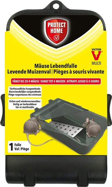 Protect Home Mäuse Lebendfalle Multi transparent 1 Stück - Bild 1