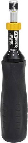 KS Tools 1/4 Zoll Drehmomentschraubendreher 10-120 cNm in Schwarz - Bild 1
