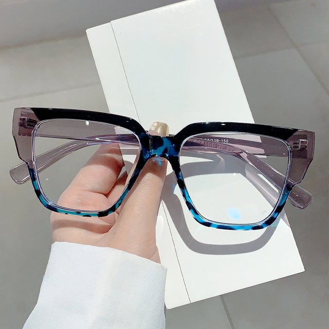 Kammpt Korrektionsbrille, Vollrand, Square, Kunststoff, mehrfarbig, Damen - Bild 1