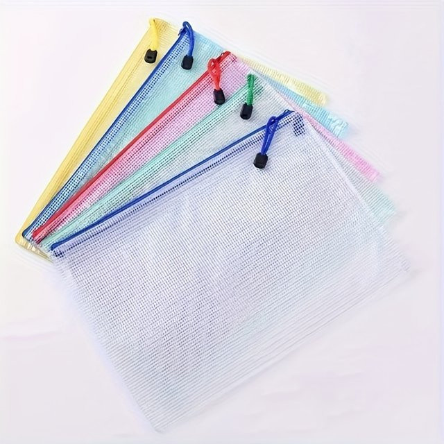 Wasserdichte A3 PVC Aufbewahrungsbeutel mit Reißverschluss für Daten und Zeichnungen im 2er-Set oder 8er-Set - Bild 1